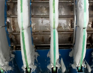 湖南某公司金尾礦陶瓷過濾機(jī)現(xiàn)場(chǎng)使用圖